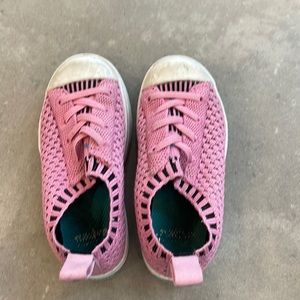 Native Pink Sneakers Size 7 Toddler